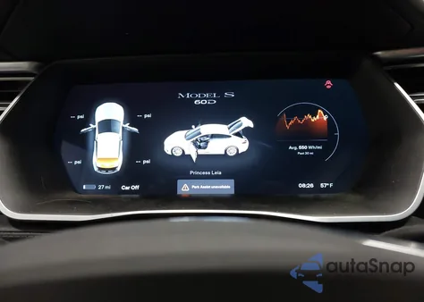 2016 Tesla Model S 60D/70D/75D/85D/90D из США, поврежденный, VIN 5YJSA1E23GF149794